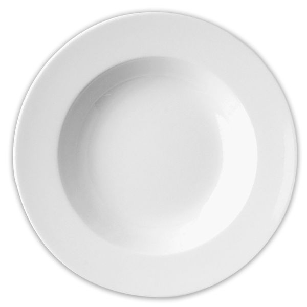 Prato Fundo de Porcelana Banquet Rak Branco 26CM - 25950