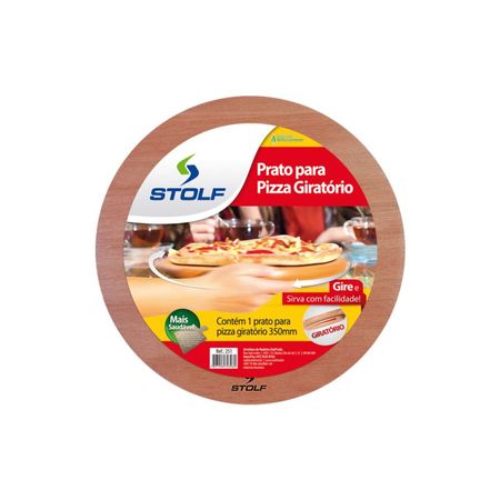 Prato para Pizza 35cm Giratório - Stolf