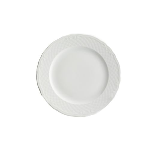Prato Sobremesa Escorial White 19cm - Escorial White - Vista Alegre