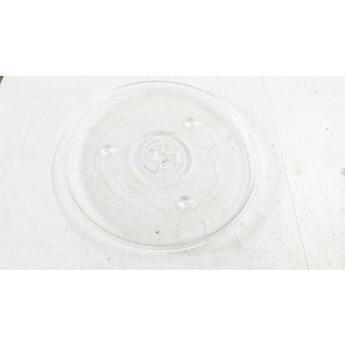 Prato Vidro para Microondas Fischer White Bancada 27cm de Diâmetro - Original