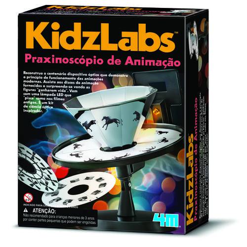 Praxinoscópio de Animação - 4m - Brinquedo Educativo
