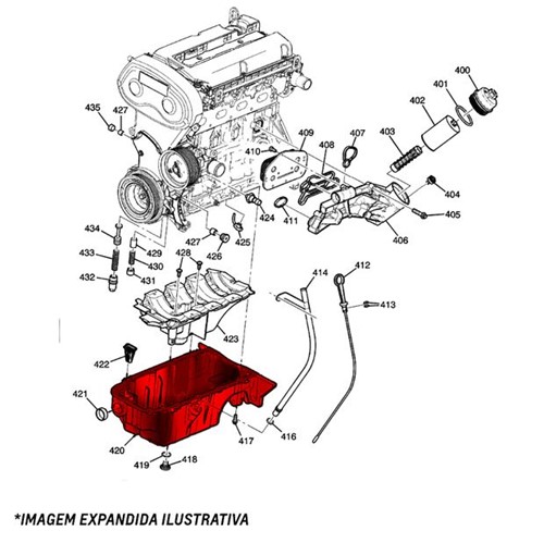 Pre Carter Suporte Motor 8 Válvulas Automático ou 16 Manual 90502588 Astra /vectra /zafir
