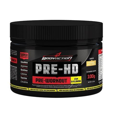 PRE-HD PRE-WORKOUT 100G Guarana Fruit PUNCH - BODY Action 4070001