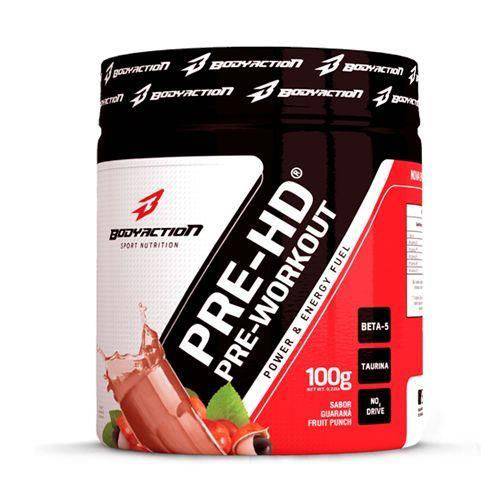 Pre HD Pre-Workout (100G) (Guarana Fruit Punch) Body Action