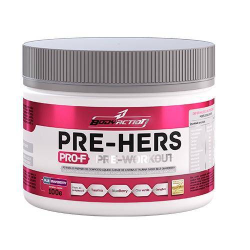 Pre Hers 100g Blue Grapeberry - Body Action 4030007