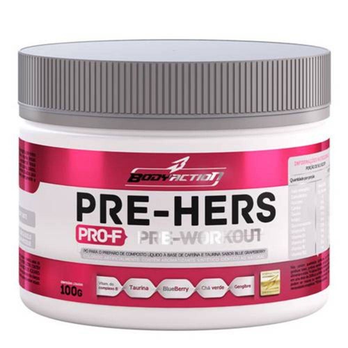 Pré-Hers Pro-F (100g) BodyAction - Guaraná Fruit P
