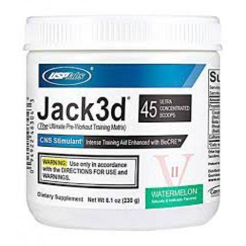 Pré Treino Jack3d Advanced Formula By USP Labs Melancia 45 Porções