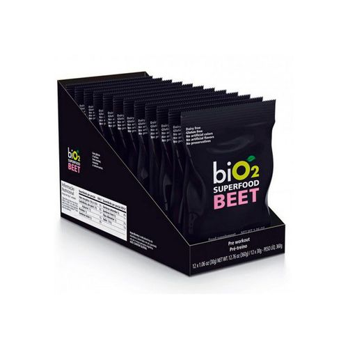 Pré-Treino Superfood Beet - Bio2 - 12 Sachês de 30g