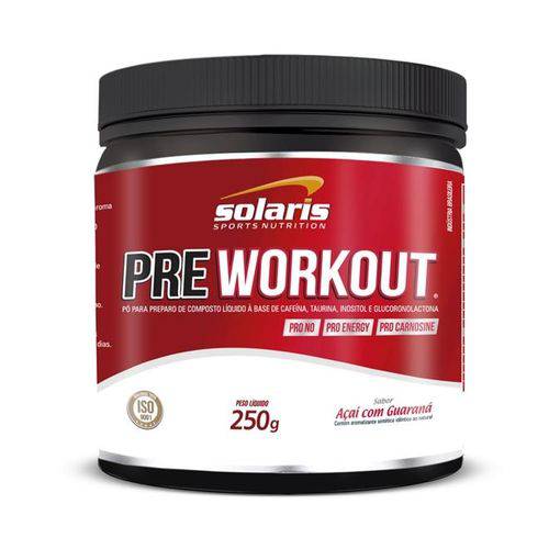 Pre Workout (250G) Solaris Nutrition