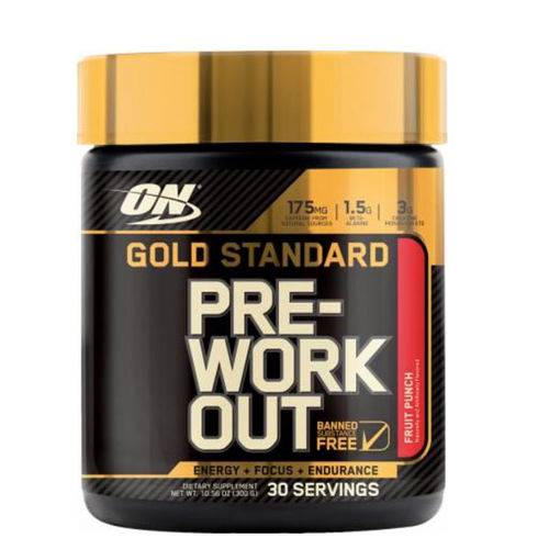 Pre Workout Gold Standard, 30 Doses - Optimum Nutrition