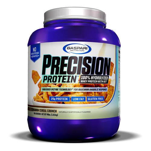 Precision Protein - 1,8 Kg - Gaspari Nutrition - Sabor Cinnamon Cereal Crunch