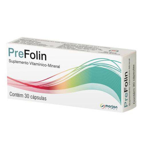 Prefolin Suplemento Vitaminico-minerais/ 30 Cápsulas Gelatinosas