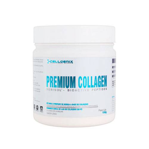 Premium Collagen Bioactive Peptides Limão 150g - Cellgenix