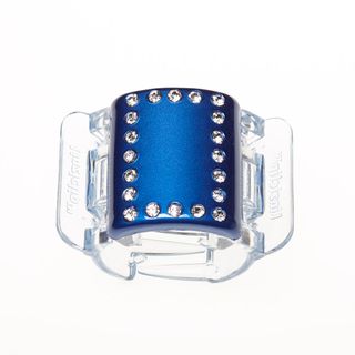 Prendedor de Cabelos Linziclip Pearlised Diamante Majestic Blue