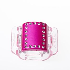 Prendedor Linziclip Pearlised Diamante de Cabelo Hot Pink 1u