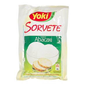 Preparo de Sorvete Sabor Abacaxi Yoki 150g