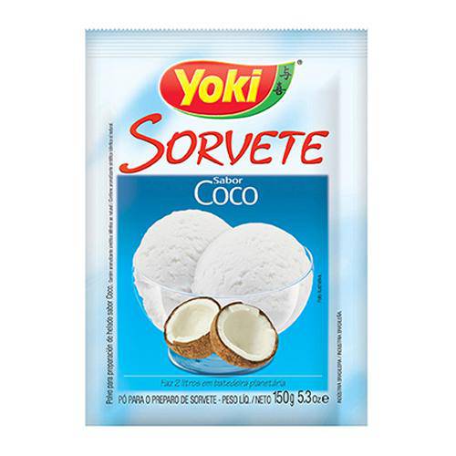 Preparo para Sorvete Coco 150g - Yoki