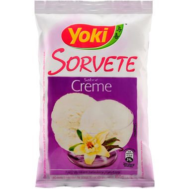 Preparo para Sorvete Sabor Creme Yoki 150g