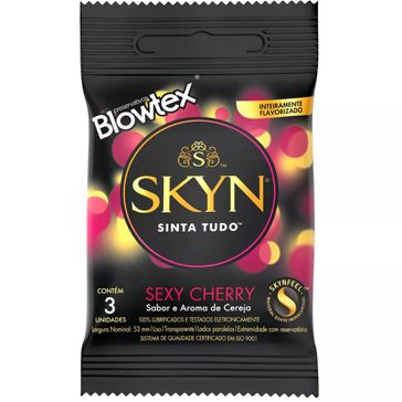 Preservativo Blowtex Skyn Sexy Cherry 3 Un