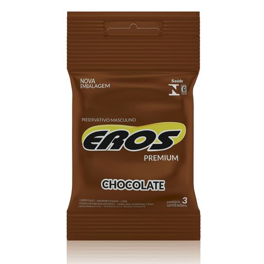 Preservativo Eros Chocolate Com3