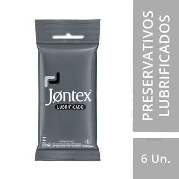 Preservativo Jontex Lubrificado 6 Unidades