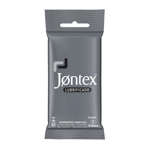 Preservativo Jontex Lubrificado com 6 Unidades