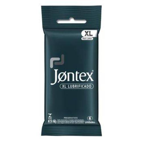Preservativo Jontex Lubrificado Xl 6 Unidades