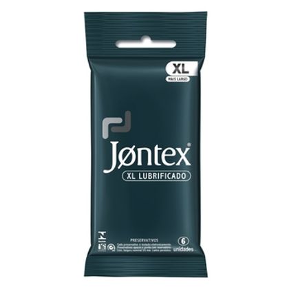 Preservativo Jontex Lubrificado Xl 6 Unidades