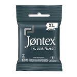 Preservativo Jontex Lubrificado Xl com 3 Unidades