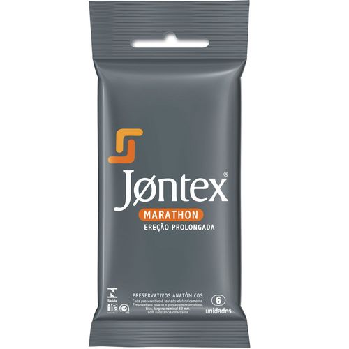 Preservativo Jontex Marathon 6 Unidades