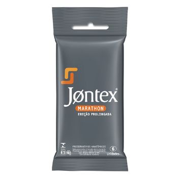 Preservativo Jontex Marathon 6 Unidades