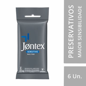 Preservativo Jontex Sensitive 6 Unidades