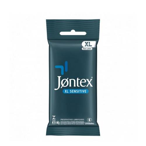 Preservativo Jontex Sensitive Xl 6 Unidades