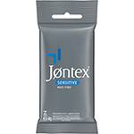 Preservativo Lubrificado Jontex Sensitive - 6 Unidades