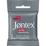 Preservativo Lubrificado Jontex Ultra - 3 Unidades