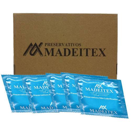 Preservativo Madeitex não Lubrificado com 144 Unidades