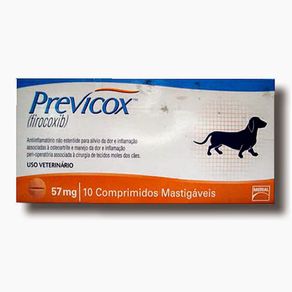 PREVICOX 57mg - Caixa com 10 Compr.