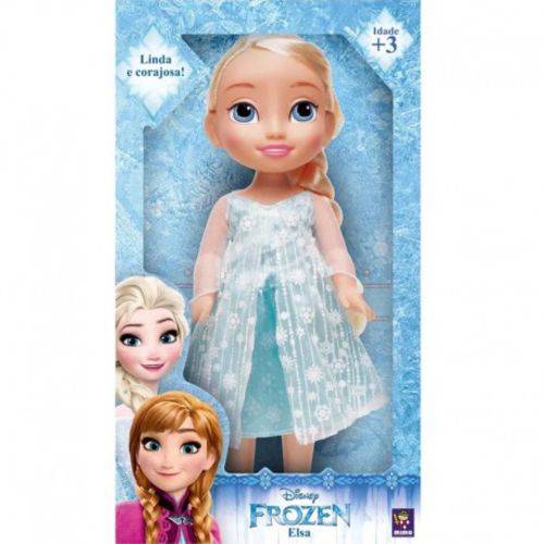 Princesa Luxo Elsa Frozen Disney 35cm - Princesas Disney