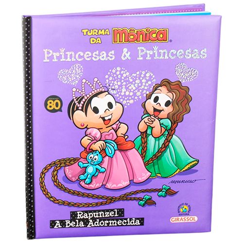 Princesas & Princesas Rapunzel a Bela Adormecida Coleção Turma da Mônica