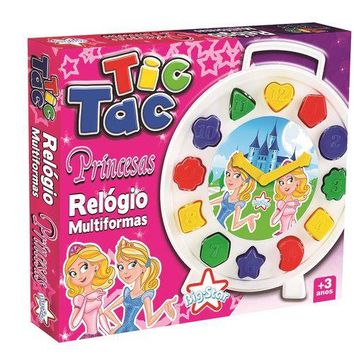 Princesas Relógio Tic Tac - Big Star
