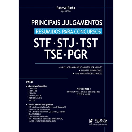 Principais Julgamentos do Stf e Stj - Juspodivm