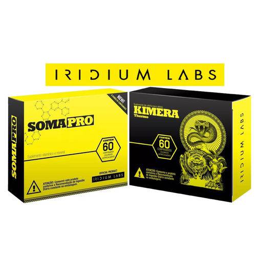 Pró Hormonal Soma Pro + Termogênico Kimera Iridium Labs Original