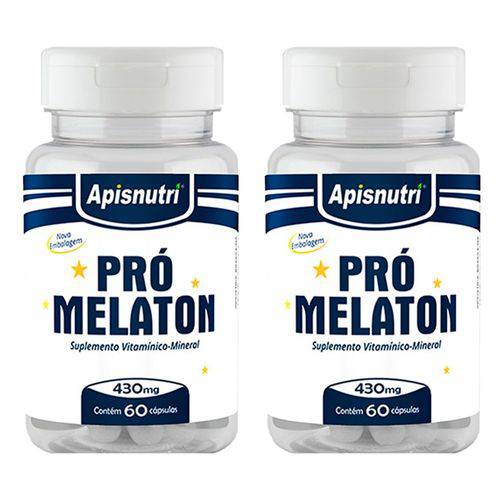Pró Melaton - 2 Un de 60 Cápsulas - Apisnutri