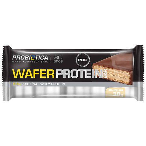 Pro Wafer Protein Bar - 30g - Probiótica - Baunilha