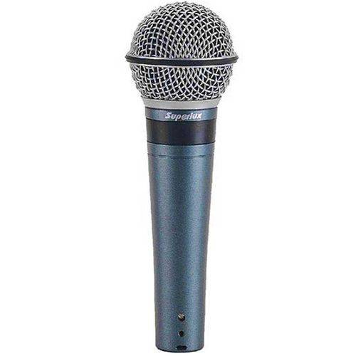 Pro248 - Microfone C/ Fio de Mão P/ Estúdio Pro 248 - Superlux