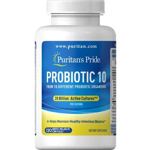 Probiótico 20 Bilhões 120 Cps - Puritans - Melhor que Pb8