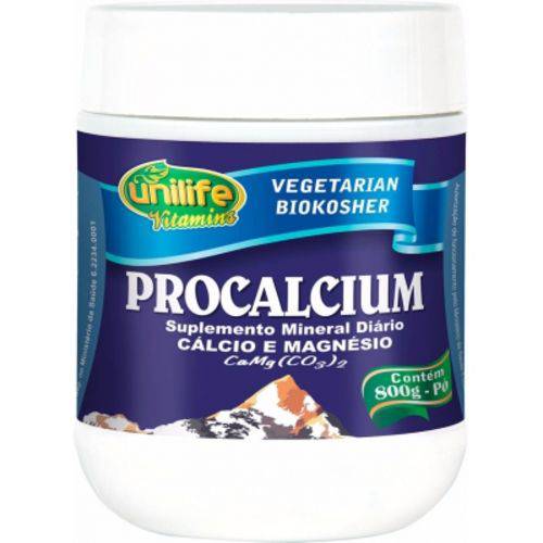 Procalcium em Pó 800g - Cálcio e Magnésio