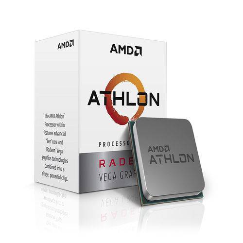 Processador Am4 Athlon 200GE 3.2Ghz/4mb Box AMD