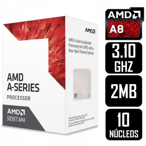 Processador Amd A8-9600 3.4GHZ 2MB Cache AM4 - AD96 | InfoParts