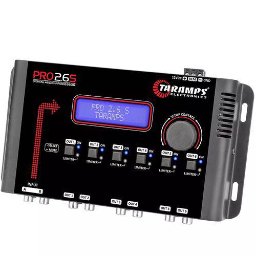 Processador Áudio Taramps Pro 2.6s 06 Saídas Digital